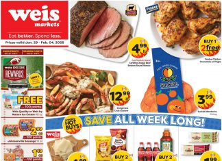 Weis Markets Weekly Ad Jan 29 – Feb 04, 2026