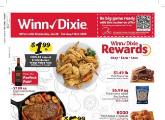 Winn-Dixie Weekly Ad Jan 28 – Feb 03, 2026