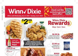 Winn-Dixie Weekly Ad Dec 31, 2025 – Jan 06, 2026