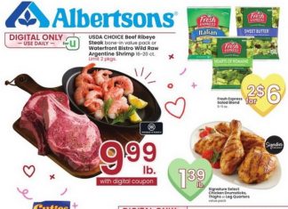 Albertsons Weekly Ad Feb 11 – Feb 17, 2026 (Valentine’s Day Promotion Included)