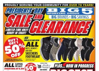 Big 5 Sporting Goods Weekly Ad Feb 10 – Feb 19, 2026