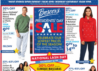 Boscov’s Weekly Ad Feb 12 – Feb 18, 2026