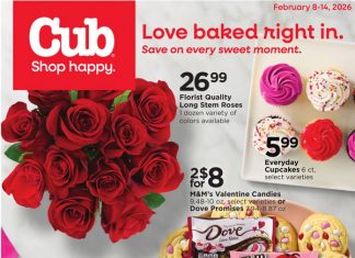 Cub Foods Weekly Ad Feb 08 – Feb 14, 2026 (Valentine’s Promotion Included)