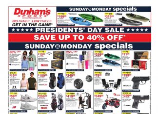 Dunham’s Sports Weekly Ad Feb 13 – Feb 19, 2026