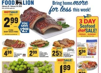 Food Lion Weekly Ad Feb 18 – Feb 24, 2026