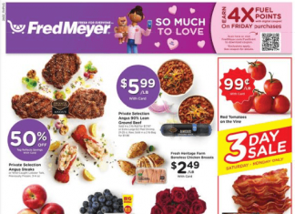Fred Meyer Weekly Ad Feb 11 – Feb 17, 2026 (Valentine’s Day Promotion Included)