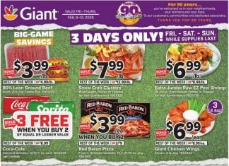 Giant Food Weekly Ad Feb 06 – Feb 12, 2026 (Valentine’s Day Promotion Included)