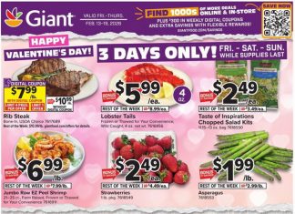 Giant Food Weekly Ad Feb 13 – Feb 19, 2026 (Valentine’s Day Promotion Included)