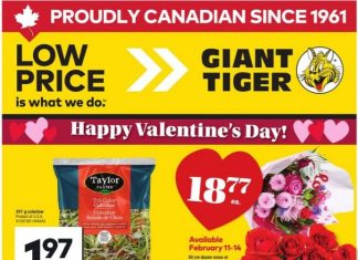 Giant Tiger Weekly Ad Feb 11 – Feb 17, 2026 (Valentine’s Day Promotion Included)