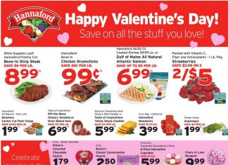 Hannaford Weekly Ad Feb 08 – Feb 14, 2026 (Valentine’s Day Promotion Included)