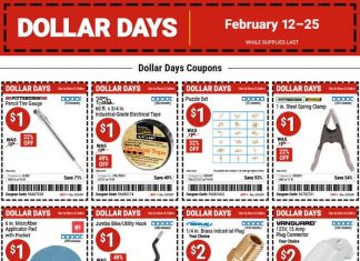 Harbor Freight Dollar Days Coupon Sale Feb 12 – Feb 25, 2026