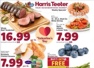 Harris Teeter Weekly Ad Feb 11 – Feb 17, 2026 (Valentine’s Day Promotion Included)