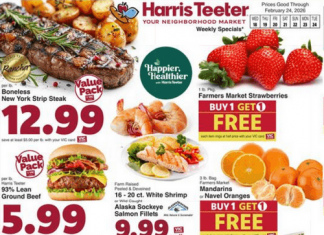 Harris Teeter Weekly Ad Feb 18 – Feb 24, 2026