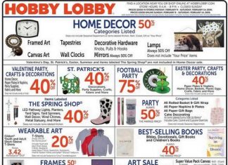 Hobby Lobby Weekly Ad Feb 08 – Feb 14, 2026