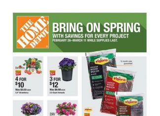 Home Depot Spring Savings Feb 26 – Mar 11, 2026
