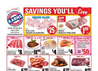 Karns Quality Foods Weekly Ad Feb 10 – Feb 16, 2026 (Valentine’s Day Promotion Included)
