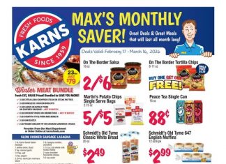 Karns Quality Foods Monthly Ad Feb 17 – Mar 16, 2026