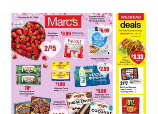 Marc’s Weekly Ad Feb 11 – Feb 17, 2026 (Valentine’s Day Promotion Included)