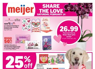 Meijer Valentine’s Day Ad Feb 04 – Feb 14, 2026
