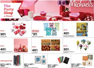 Michaels Weekly Ad Feb 01 – Feb 07, 2026 (Valentine’s Day Promotion Included)