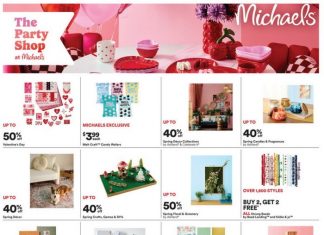 Michaels Weekly Ad Feb 08 – Feb 14, 2026 (Valentine’s Day Promotion Included)