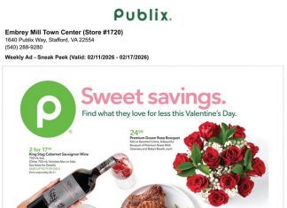 Publix Weekly Ad Feb 11 – Feb 17, 2026 (Valentine’s Day Promotion Included)