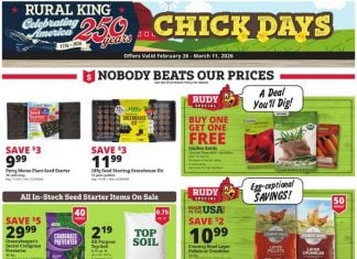 Rural King Weekly Ad Feb 26 – Mar 11, 2026