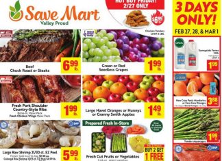 Save Mart Supermarkets Weekly Ad Feb 25 – Mar 03, 2026