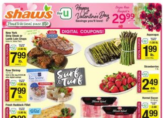 Shaw’s Weekly Ad Feb 13 – Feb 19, 2026 (Valentine’s Day Promotion Included)