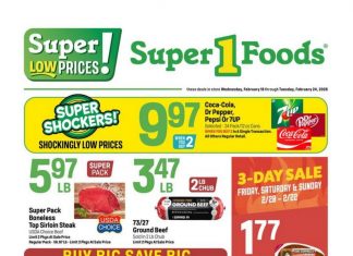 Super 1 Foods Weekly Ad Feb 18 – Feb 24, 2026