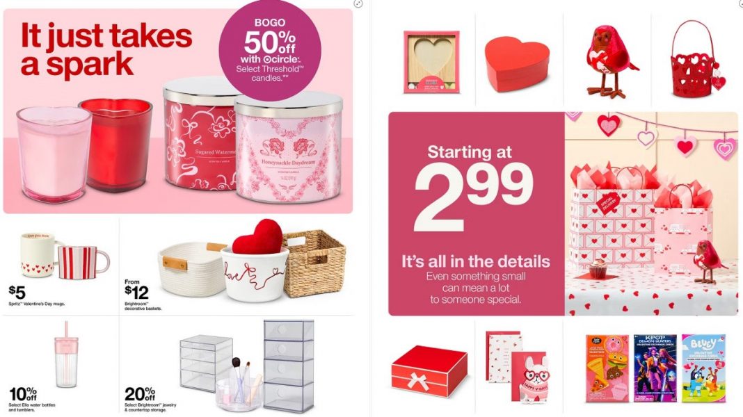 Target Weekly Ad Feb 08 – Feb 14, 2026 (Valentine's Day Promotion Included)