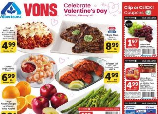 Vons Weekly Ad Feb 11 – Feb 17, 2026 (Valentine’s Day Promotion Included)