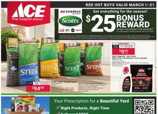 ACE Hardware Monthly Ad Mar 01 – Mar 31, 2026