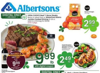 Albertsons Weekly Ad Mar 11 – Mar 17, 2026 (Saint Patrick’s Day Promotion Included)