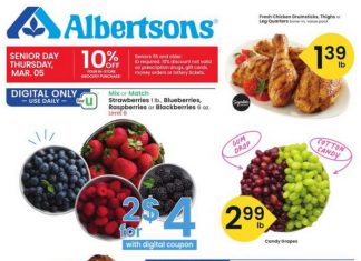 Albertsons Weekly Ad Mar 04 – Mar 10, 2026