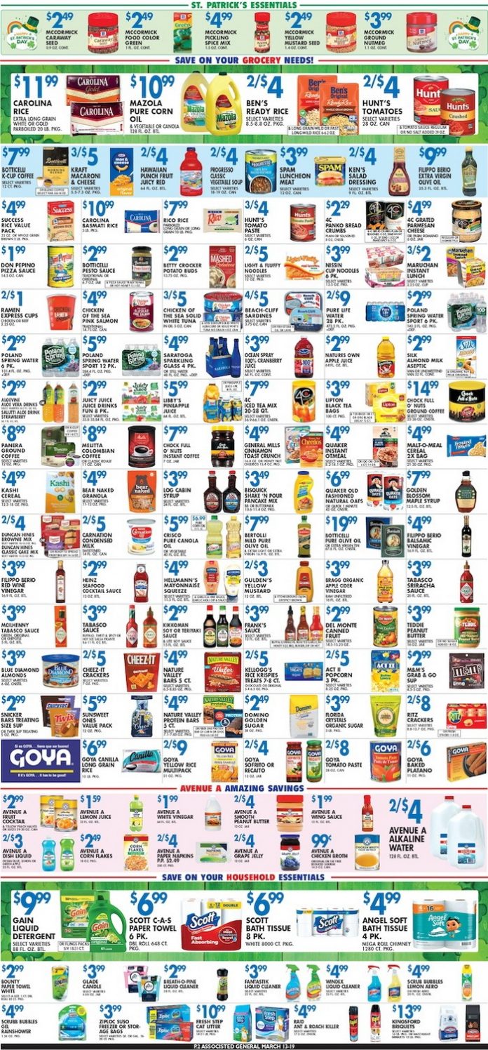 Associated Supermarkets Weekly Ad Mar 13– Mar 19, 2026 (St. Patrick's ...