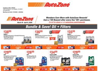AutoZone Monthly Ad Mar 10 – Apr 06, 2026