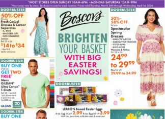 Boscov’s Weekly Ad Mar 26 – Apr 01, 2026