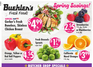 Buehler‘s Weekly Ad Mar 25 – Mar 31, 2026 (Easter Promotion Included)
