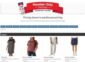 Costco Member-Only Savings Mar 02 – Mar 29, 2026