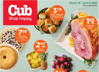 Cub Foods Weekly Ad Mar 29 – Apr 05, 2026 (Easter Promotion Included)