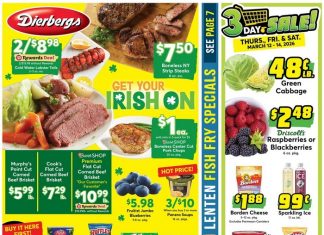 Dierbergs Markets Weekly Ad Mar 10 – Mar 16, 2026 (St. Patrick’s Day Promotion Included)