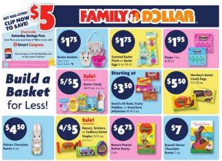 Family Dollar Weekly Ad Mar 29 – Apr 05, 2026 (Easter Promotion Included)