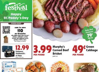 Festival Foods Weekly Ad Mar 11 – Mar 17, 2026 (Saint Patrick’s Day Promotion Included)