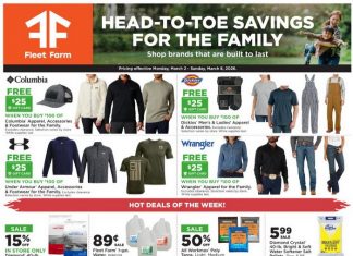 Fleet Farm Weekly Ad Mar 02 – Mar 08, 2026