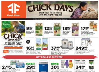 Fleet Farm Weekly Ad Mar 09 – Mar 15, 2026