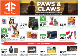 Fleet Farm Weekly Ad Mar 16 – Mar 22, 2026