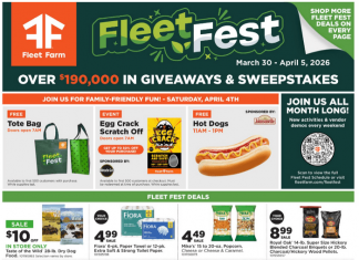 Fleet Farm Weekly Ad Mar 30 – Apr 05, 2026