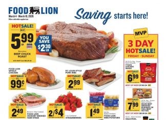 Food Lion Weekly Ad Mar 04 – Mar 10, 2026