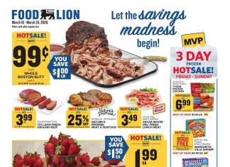 Food Lion Weekly Ad Mar 18 – Mar 24, 2026
